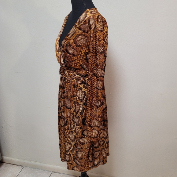 Altuzarra x Target Snake Print Knee Length Dress Size 14 - Picture 4 of 8